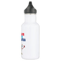 Toy Story 4, Retro Forky Toy Ad Stainless Steel Water Bottle