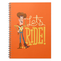 Toy Story 4 | Woody Illustration "Let's Ride" Notebook