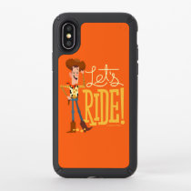Toy Story 4 | Woody Illustration "Let's Ride" Speck iPhone X Case