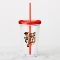 Toy Story 4 | Woody "Made To Play" Acrylic Tumbler
