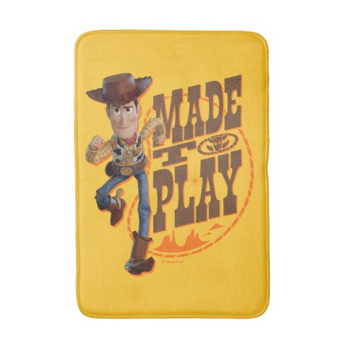 Toy Story 4  Woody Made To Play Bath Mat