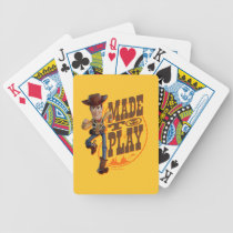 Toy Story 4 | Woody "Made To Play" Bicycle Playing Cards
