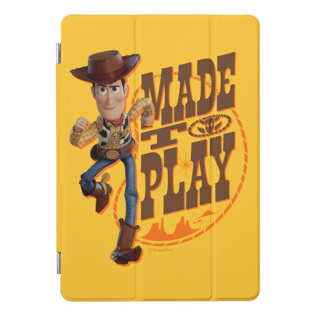 Toy Story 4 | Woody "Made To Play" iPad Pro Cover (Front)
