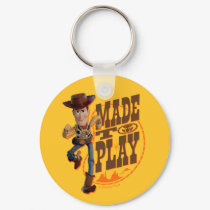 Toy Story 4 | Woody "Made To Play" Keychain