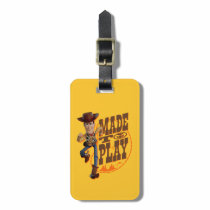 Toy Story 4 | Woody "Made To Play" Luggage Tag