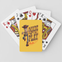 Toy Story 4 | Woody "Made To Play" Playing Cards