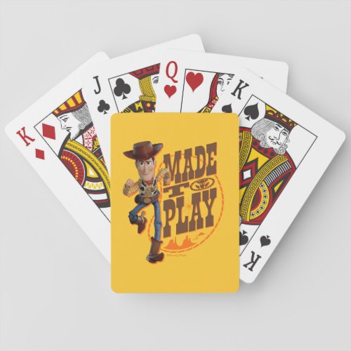 Toy Story 4  Woody Made To Play Poker Cards
