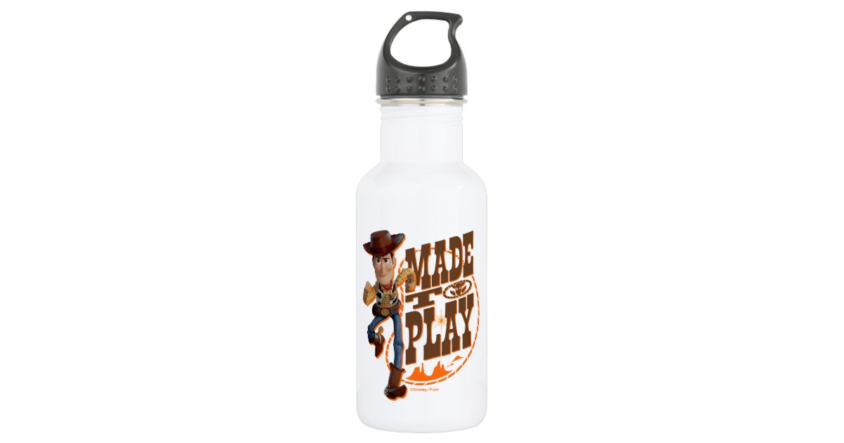 Disney Pixar Woody Character Body 24 Oz. Plastic Water Bottle