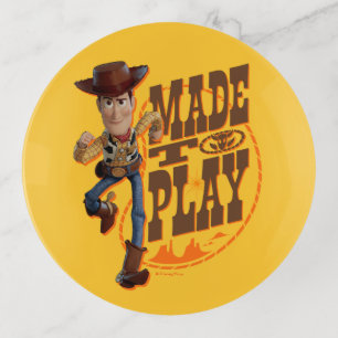 Toy Story 4 Woody "Made To Play" Trinket Tray