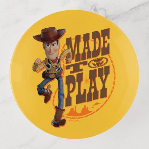 Toy Story 4  Woody Made To Play Trinket Tray