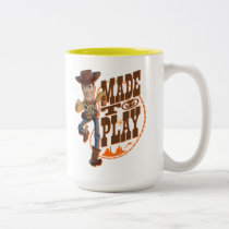 Toy Story 4 | Woody "Made To Play" Two-Tone Coffee Mug
