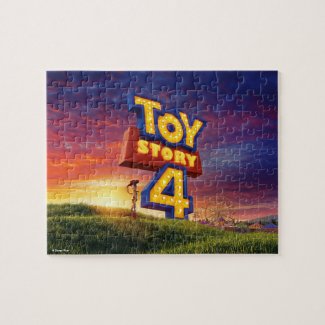 Toy Story 4 | Woody On Field Theatrical Poster Jigsaw Puzzle