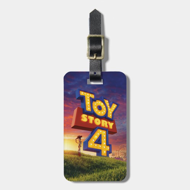 Toy story luggage tag store