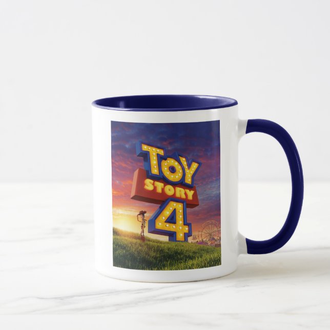 Toy Story 4 | Woody On Field Theatrical Poster Mug (Right)