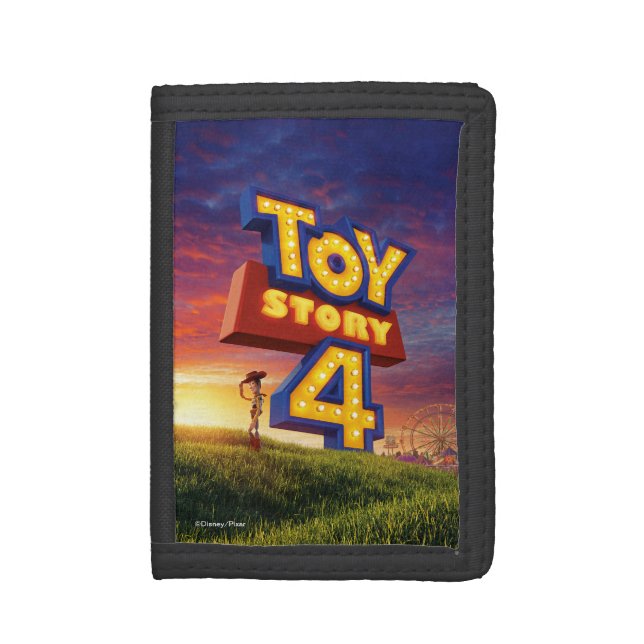 Toy Story 4 | Woody On Field Theatrical Poster Trifold Wallet (Front Vertical)