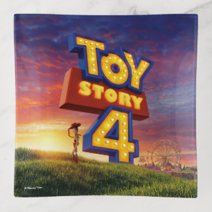 Toy Story 4   Woody On Field Theatrical Poster Trinket Tray