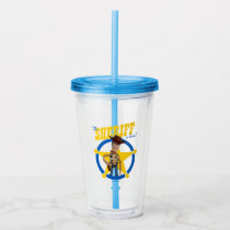 Toy Story 4 | Woody "The Sheriff Is Here" Acrylic Tumbler