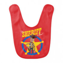 Toy Story 4 | Woody "The Sheriff Is Here" Baby Bib