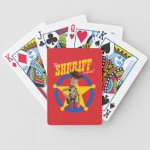 Toy Story 4 | Woody "The Sheriff Is Here" Bicycle Playing Cards