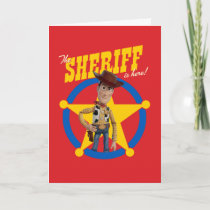 Toy Story 4 | Woody "The Sheriff Is Here" Card
