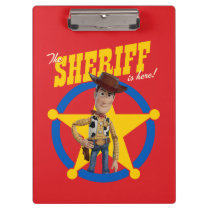 Toy Story 4 | Woody "The Sheriff Is Here" Clipboard