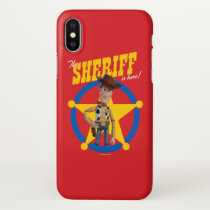 Toy Story 4 | Woody "The Sheriff Is Here" iPhone X Case