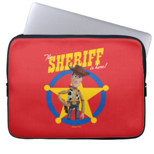 Toy Story 4 Woody "The Sheriff Is Here" Laptop Sleeve
