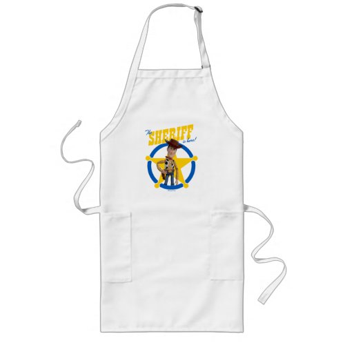 Toy Story 4  Woody The Sheriff Is Here Long Apron