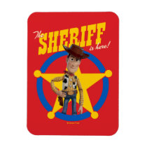 Toy Story 4 | Woody "The Sheriff Is Here" Magnet