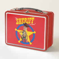 Toy Story 4 | Woody "The Sheriff Is Here" Metal Lunch Box