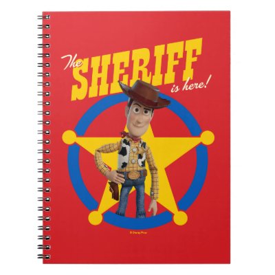 Toy Story 4 | Woody &quot;The Sheriff Is Here&quot; Notebook