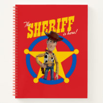 Toy Story 4 | Woody "The Sheriff Is Here" Notebook