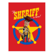 Toy Story 4 | Woody "The Sheriff Is Here" Postcard