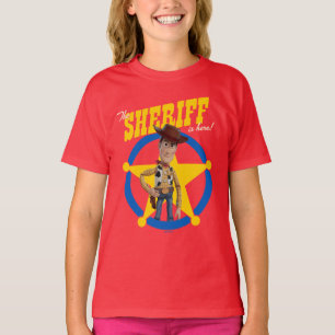 Toy Story 4   Woody "The Sheriff Is Here" T-Shirt