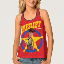 Toy Story 4 | Woody "The Sheriff Is Here" Tank Top