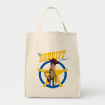 Toy Story 4 | Woody "The Sheriff Is Here" Tote Bag