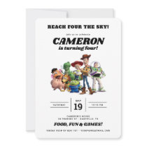 Toy Story 4th Birthday | Reach Four the Sky Invitation