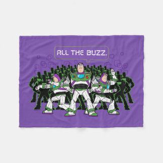 Toy Story 5 | All The Buzz Lightyear Fleece Blanket