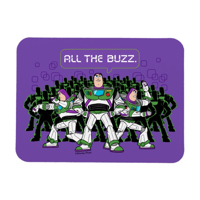 Toy Story 5 | All The Buzz Lightyear Magnet (Horizontal)