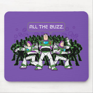 Toy Story 5 All The Buzz Lightyear Mouse Pad