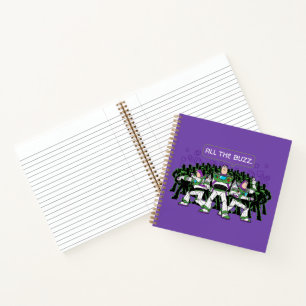 Toy Story 5 All The Buzz Lightyear Notebook