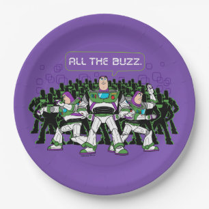 Toy Story 5   All The Buzz Lightyear Paper Plates