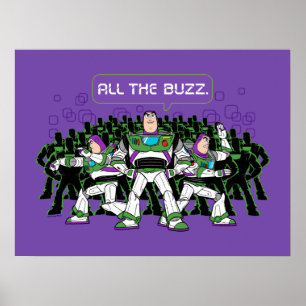 Toy Story 5   All The Buzz Lightyear Poster