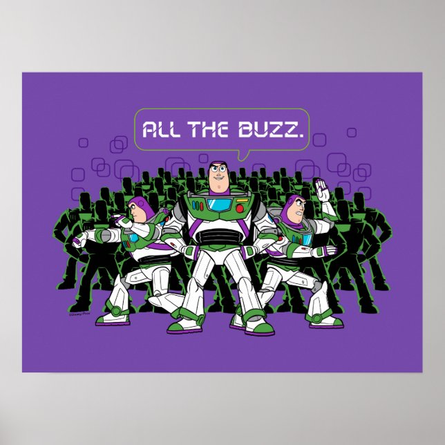 Toy Story 5 | All The Buzz Lightyear Poster (Front)