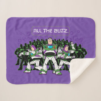 Toy Story 5 | All The Buzz Lightyear Sherpa Blanket