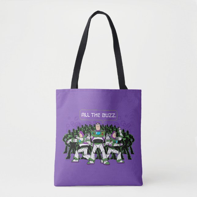 Toy Story 5 | All The Buzz Lightyear Tote Bag (Front)