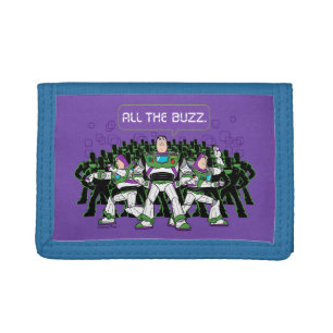 Toy Story 5 All The Buzz Lightyear Tri-fold Wallet