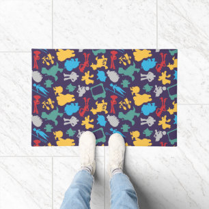 Toy Story 5   Character Silhouette Pattern Doormat