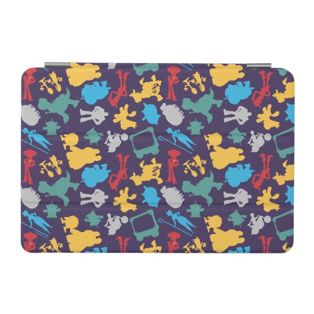 Toy Story 5 | Character Silhouette Pattern iPad Mini Cover (Horizontal)