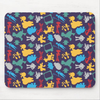 Toy Story 5 | Character Silhouette Pattern Mouse Pad